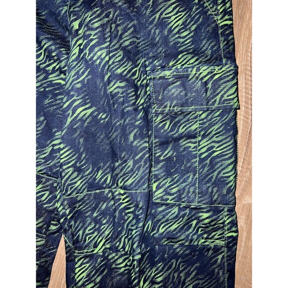 I.AM.GIA Sinead Flared Cargo Jeans Tiger Green S 26x28 - Picture 3 of 6